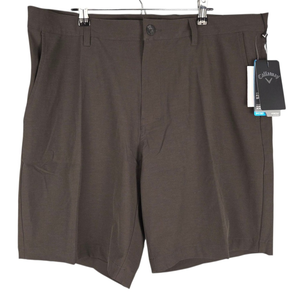 Callaway Golf Shorts Mens 38 Black Stretch Performance 9" Inseam‎ Opti-Dry New